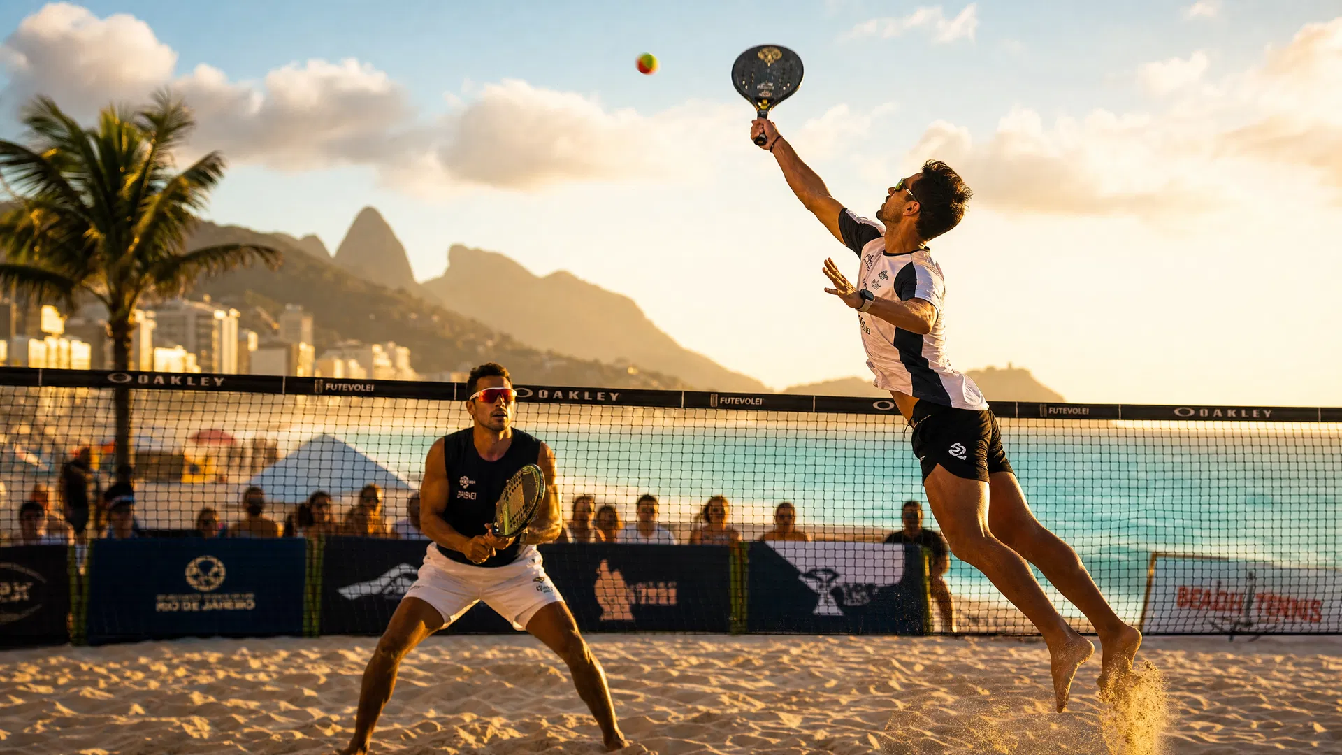 Beach Tennis na praia do Rio de Janeiro