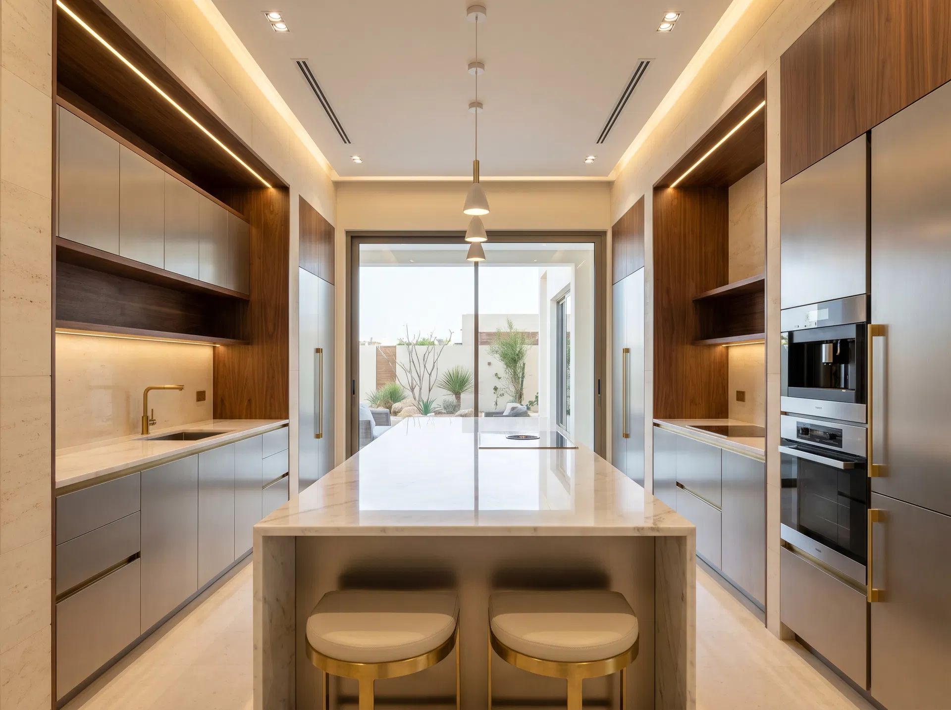 مطبخ فاخر من النخبة