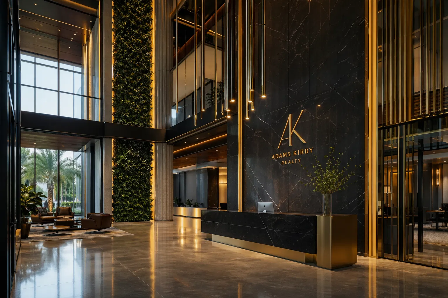 Riverside Commercial Lobby