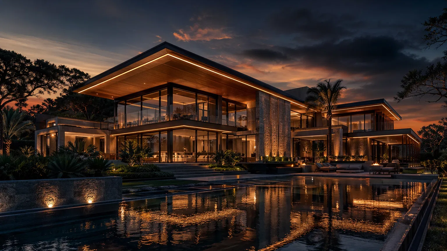 Luxury modern home by Dovetail Design-Build