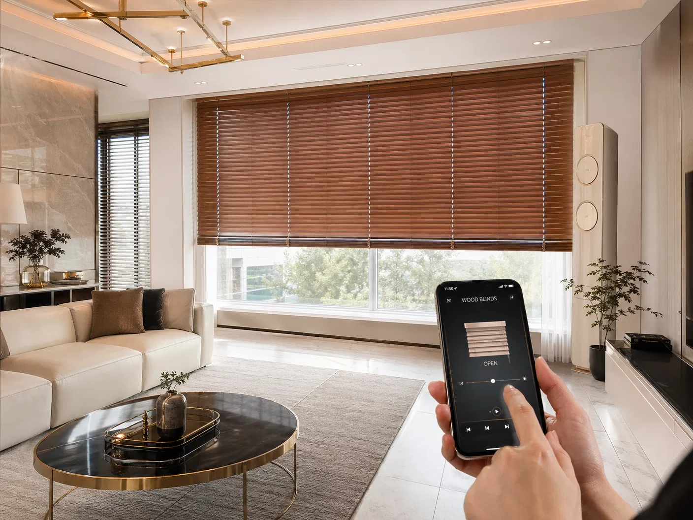 LEVIA Shade — 전동블라인드