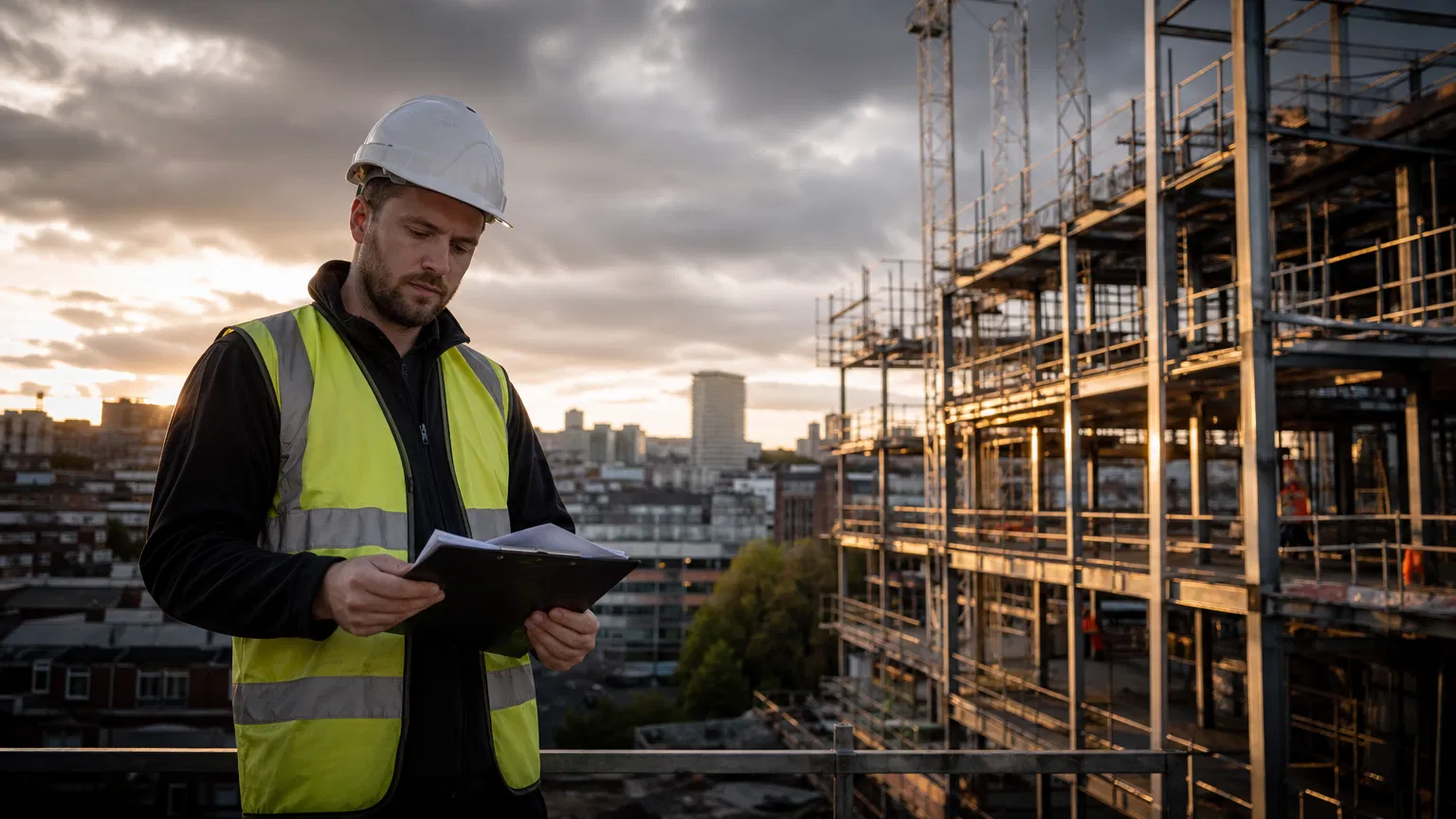 Construction site Sheffield