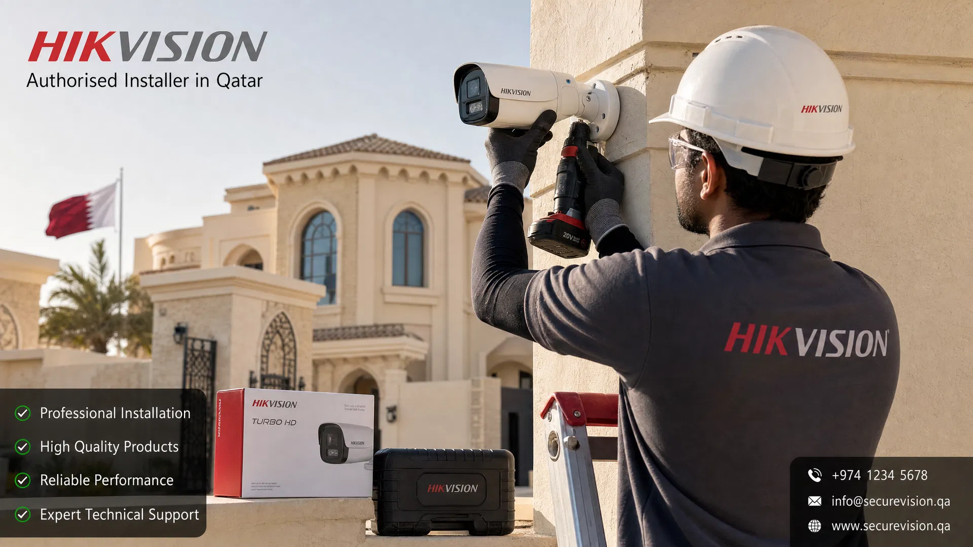 Professional Hikvision CCTV Installation Qatar