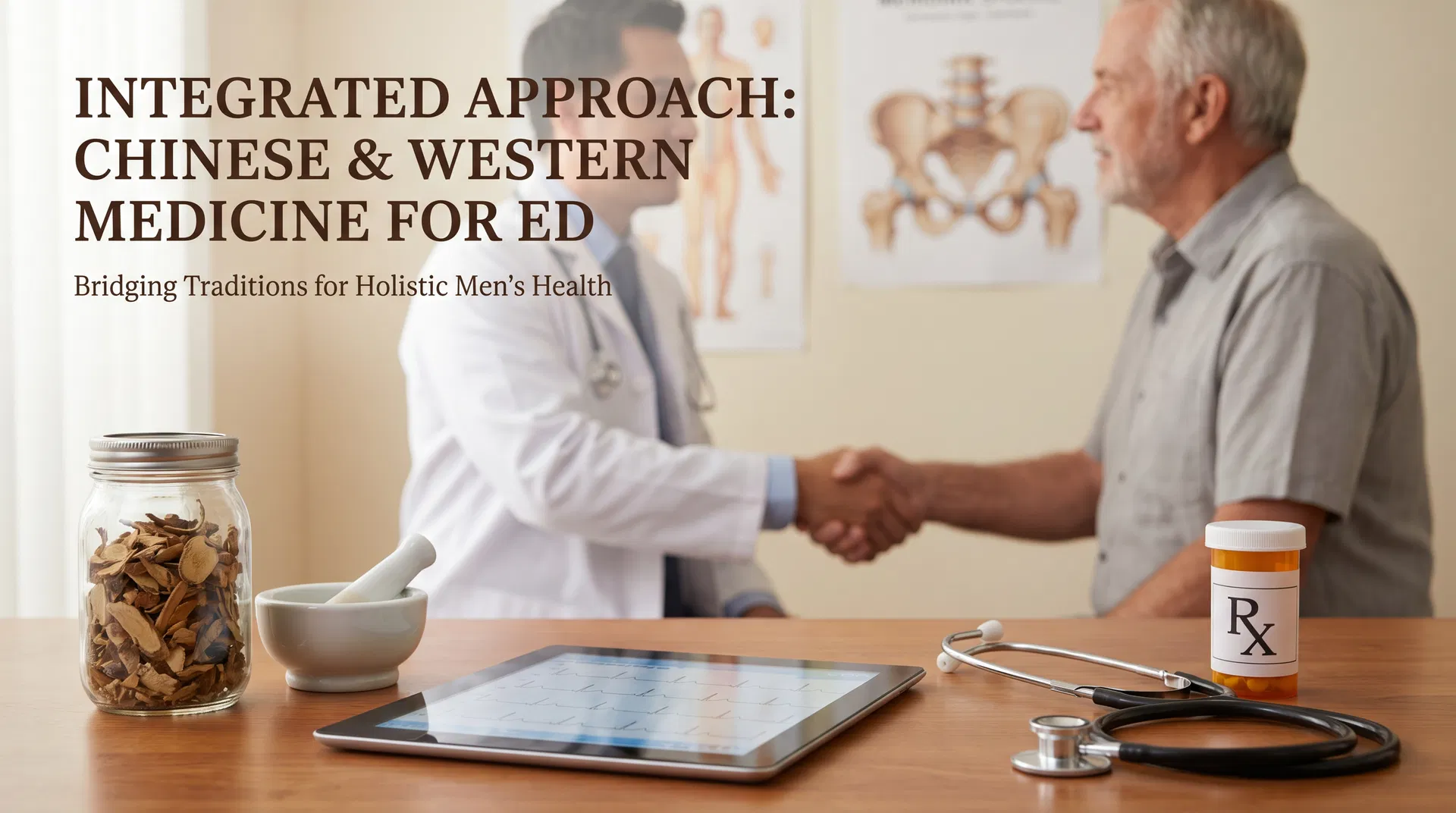 中西合璧治療勃起功能障礙：為什麼效果更好？