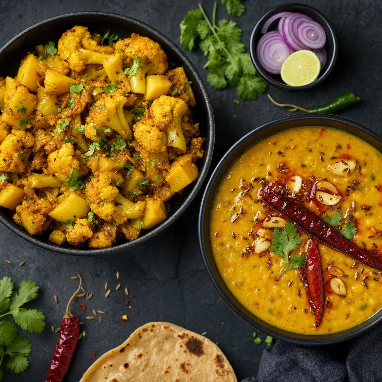 Aloo Gobi & Tarka Daal Kit