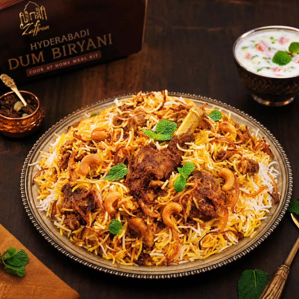 Hyderabadi Dum Biryani Kit