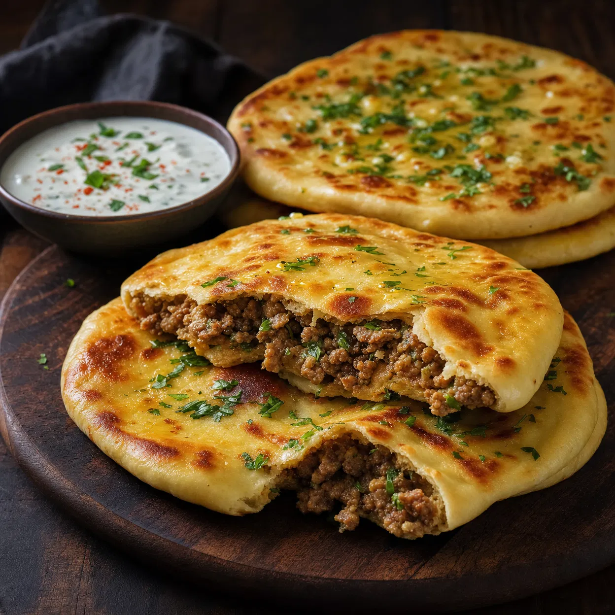 Keema Naan & Raita Kit