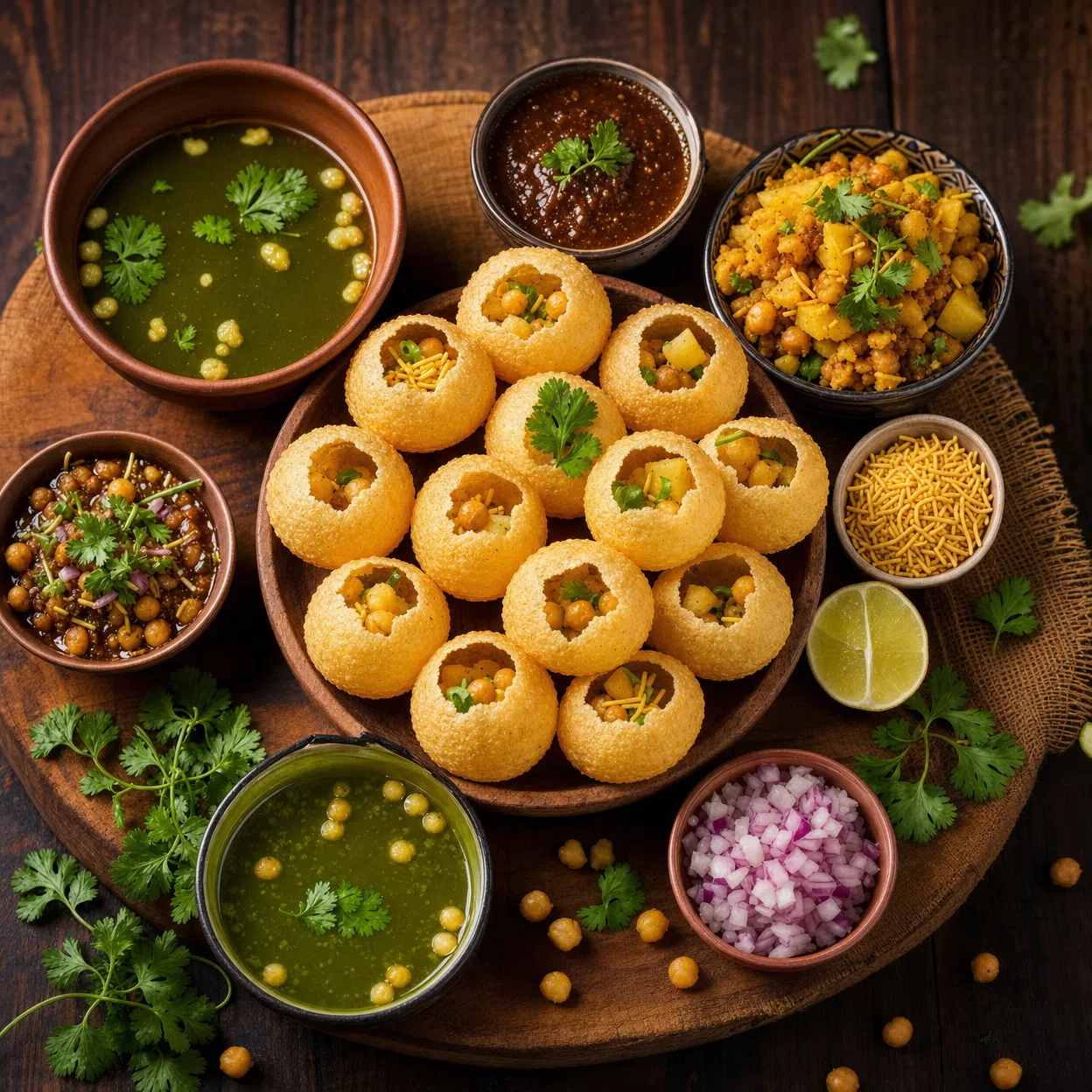 Pani Puri & Chaat Kit