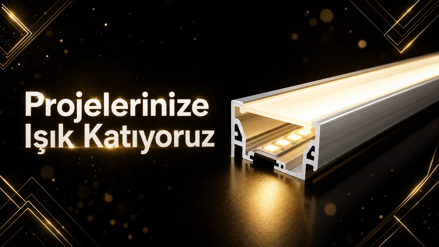 Projelerinize Işık Katıyoruz - Alulight LED Profil