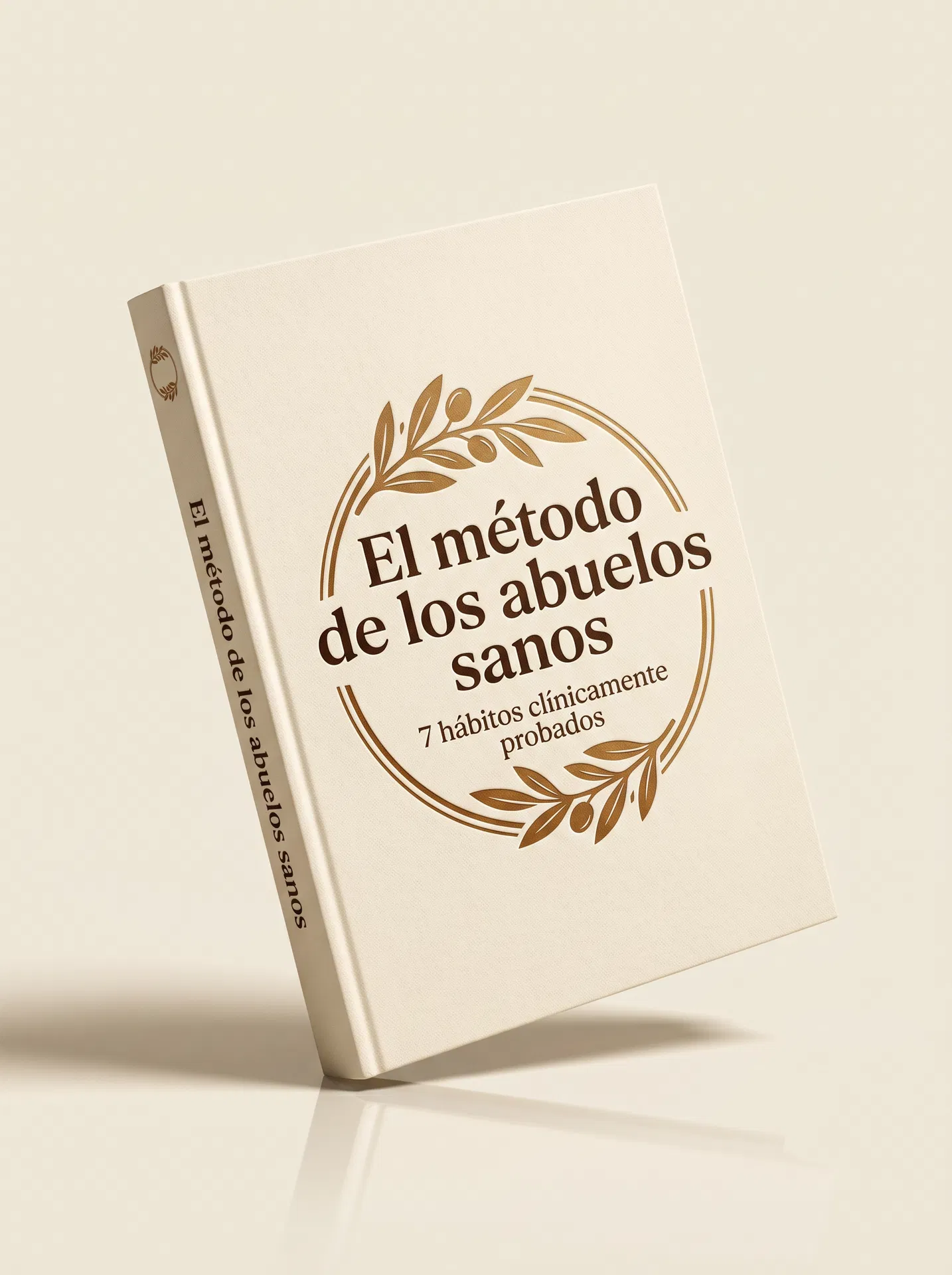 Mockup 3D del ebook El método de los abuelos sanos