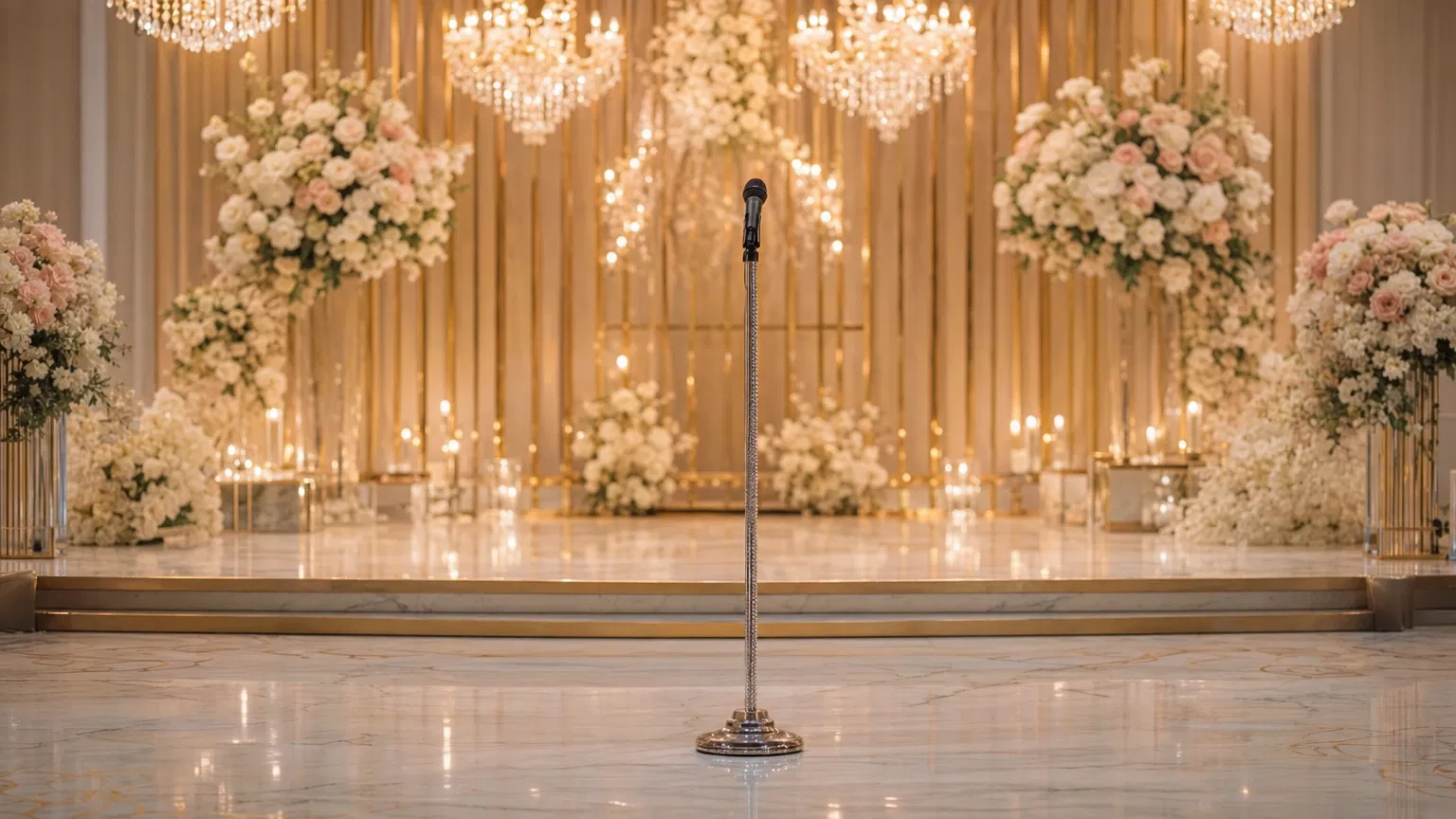 프리미엄 웨딩 무대