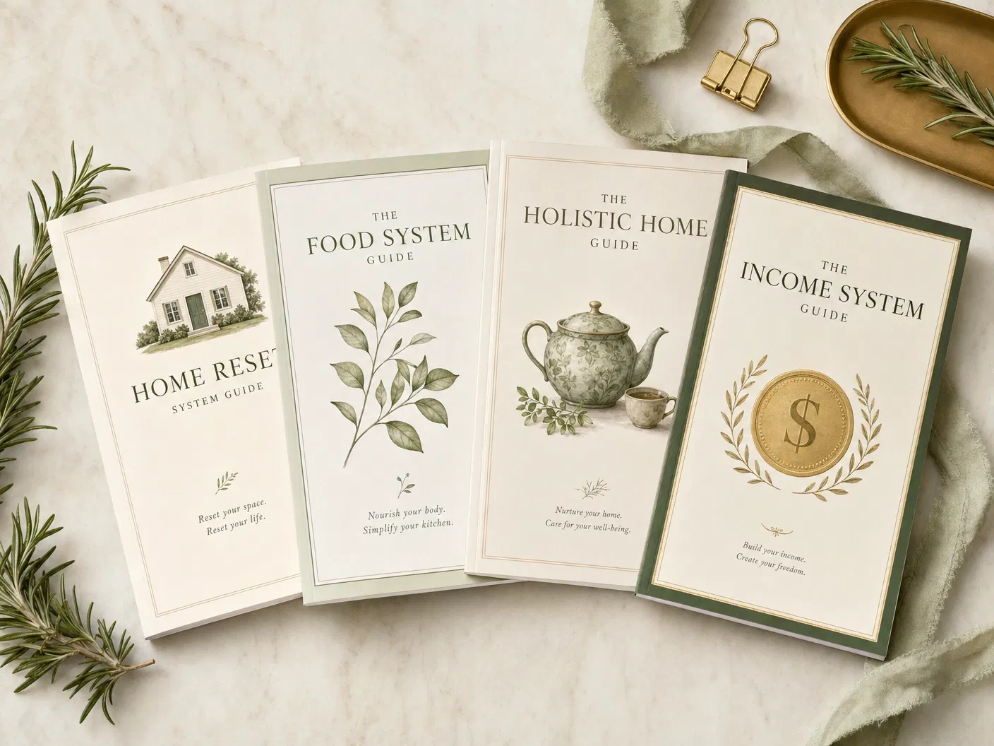 The Home Flow System Collection — all four system guides