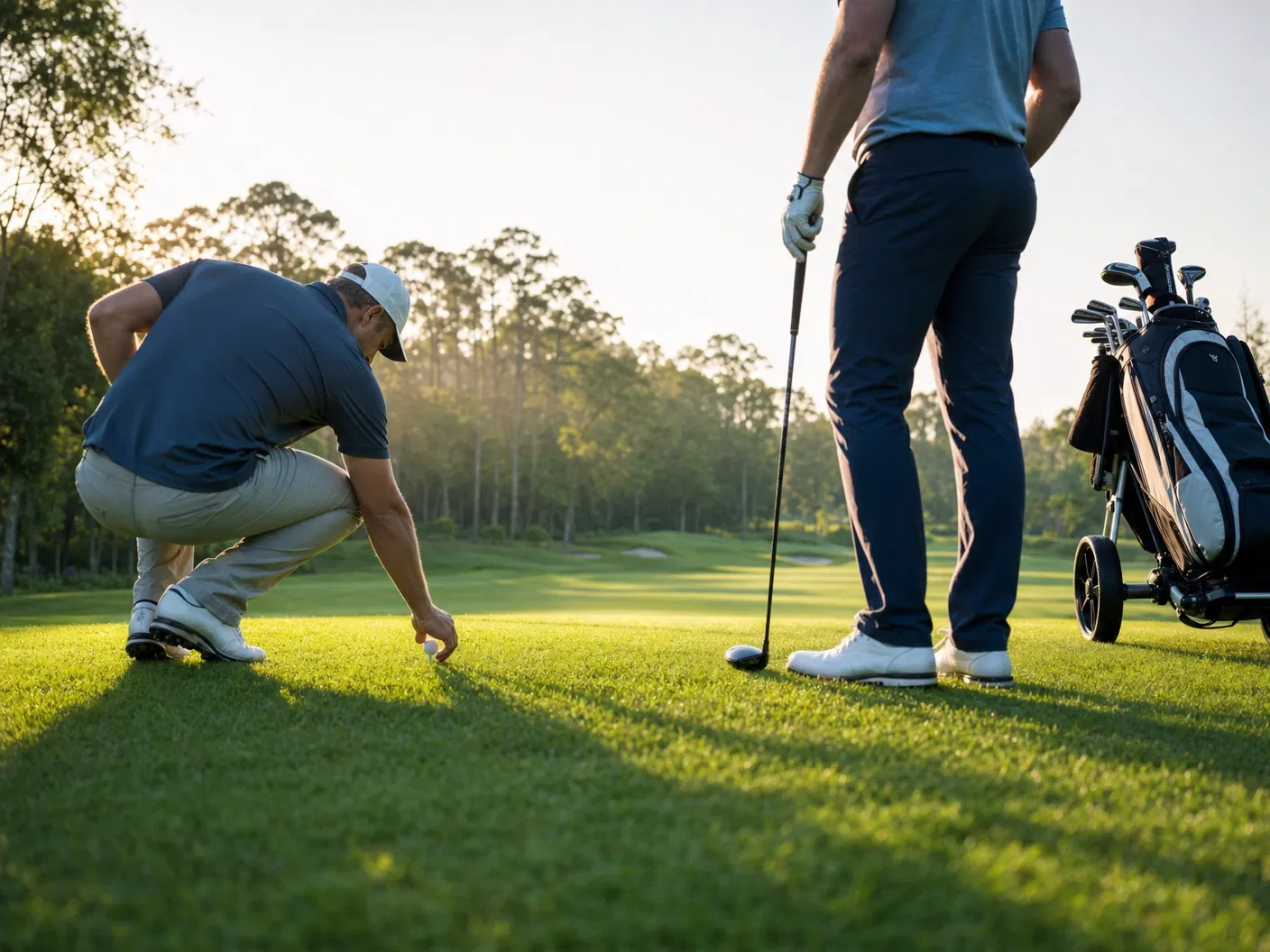 Golf course scenario