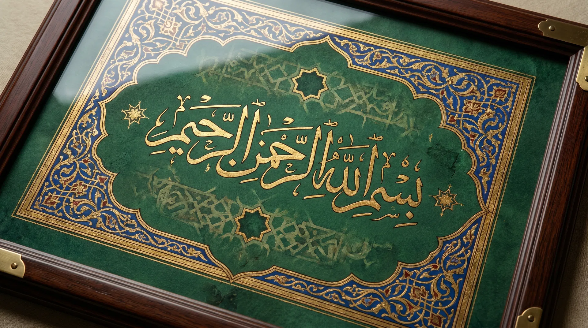 Calligraphie du Bismillah
