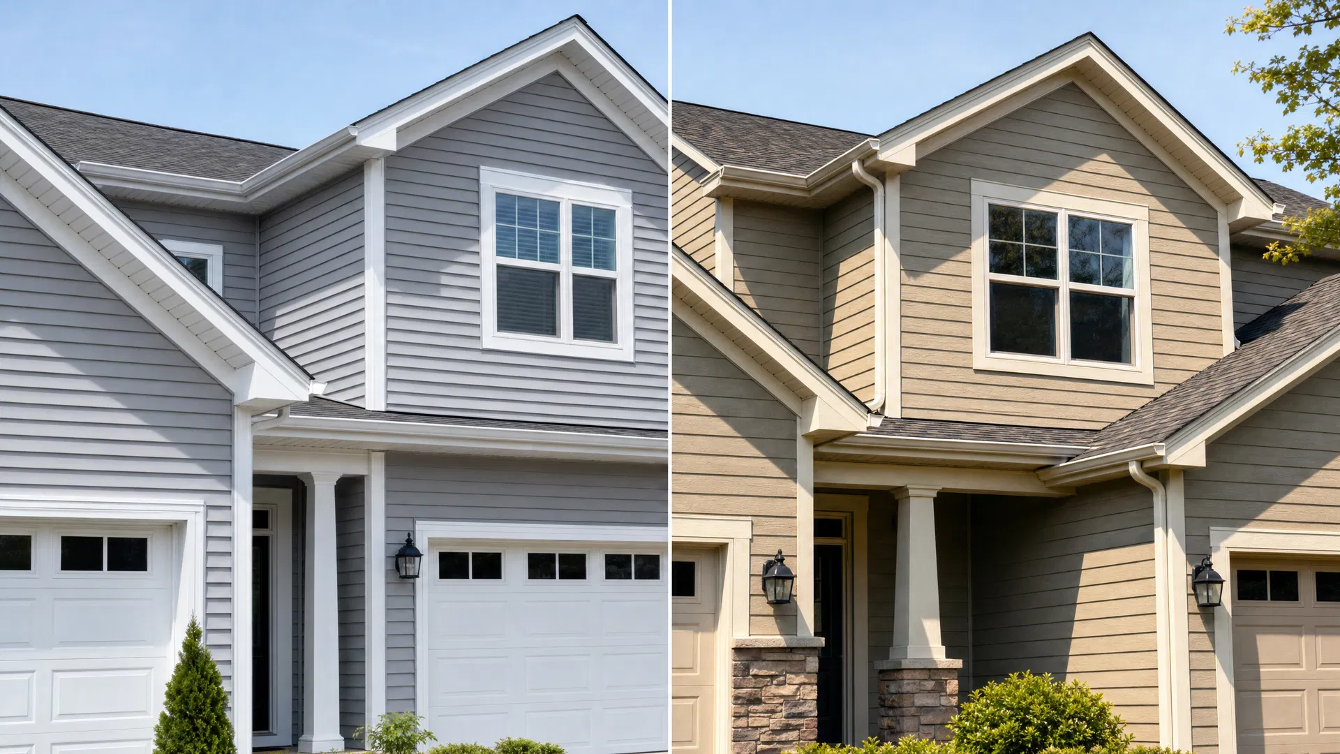 Vinyl vs fiber cement siding comparison for South Jersey NJ homes