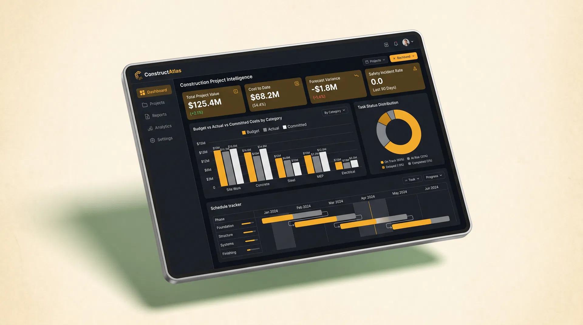 ConstructAtlas Dashboard