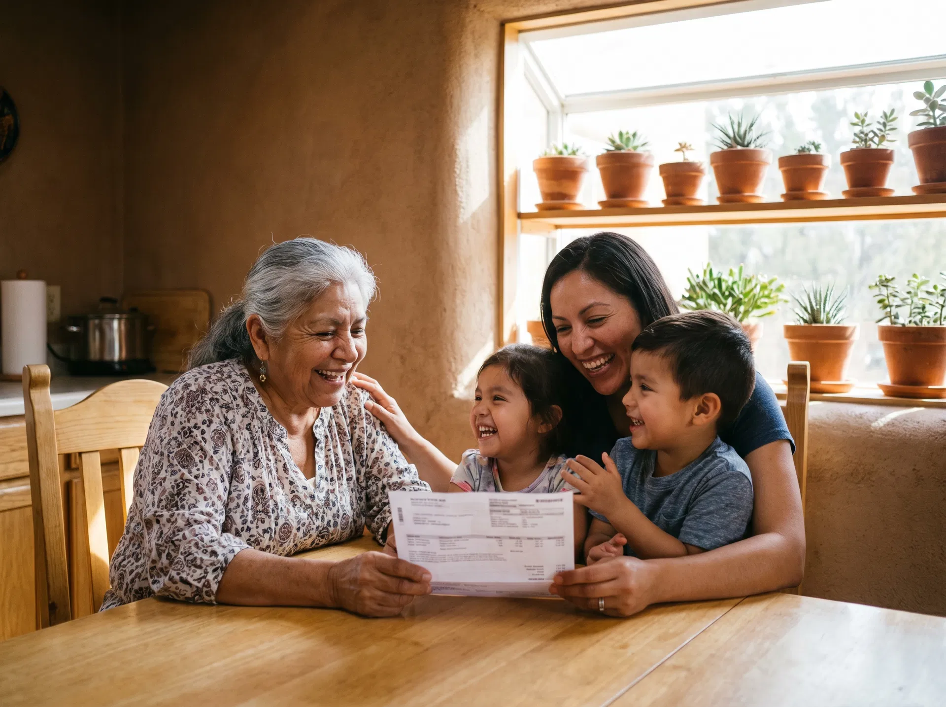 New Mexico family saving money on their electric bill with community solar