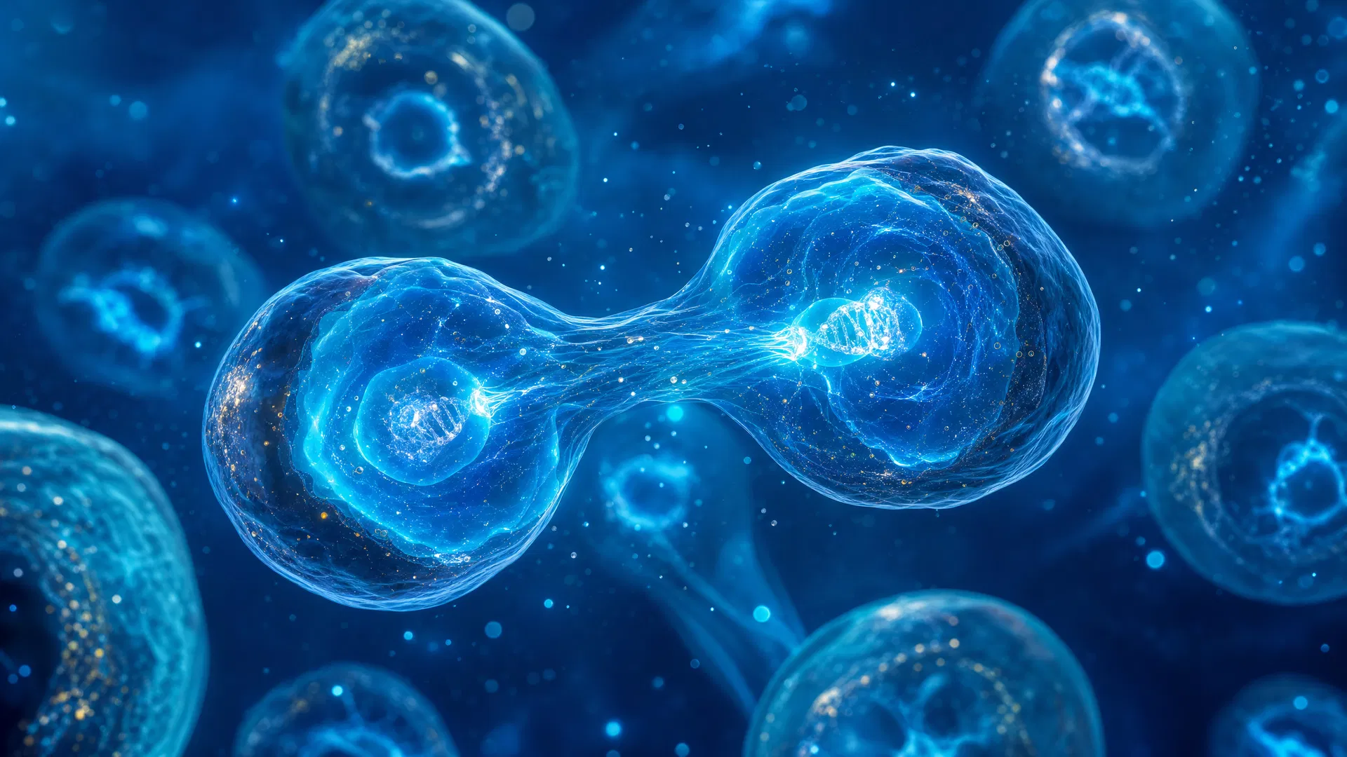 Stem Cell Division Close-up