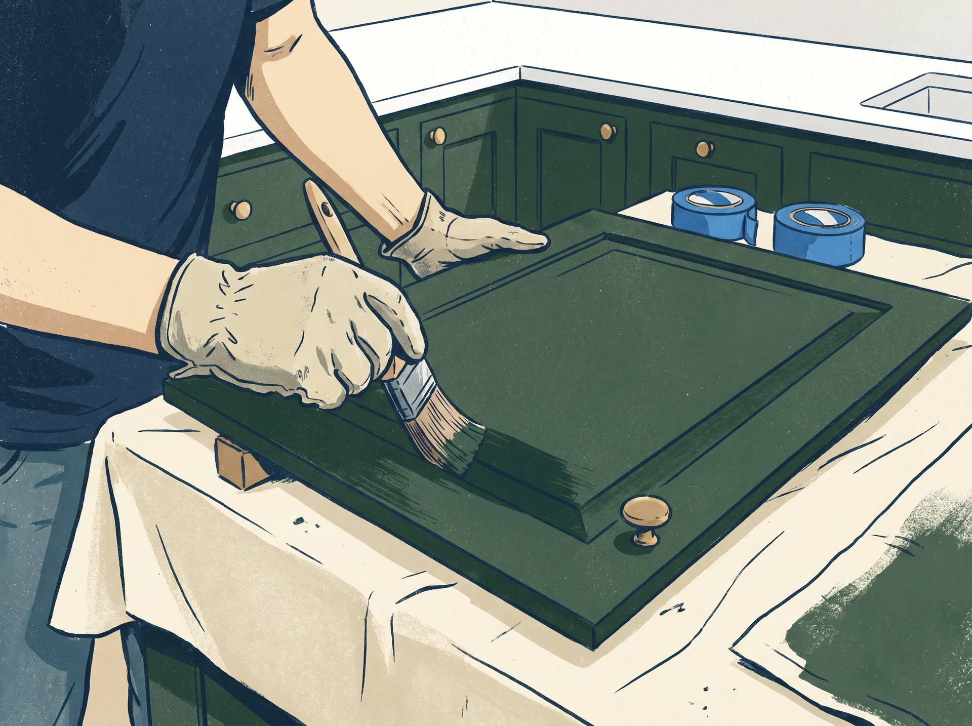 Cabinet Refinishing