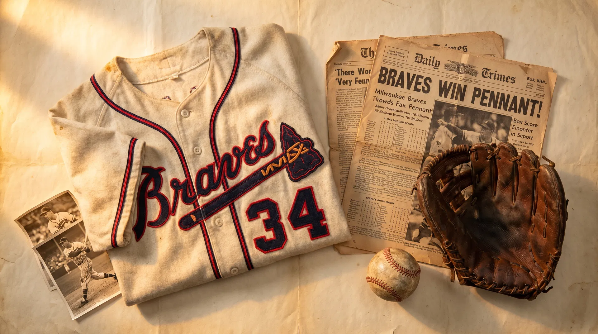 Heritage Hall — Milwaukee Braves memorabilia