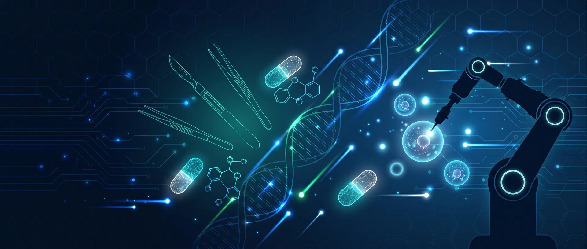 Surgery and innovative medicine background