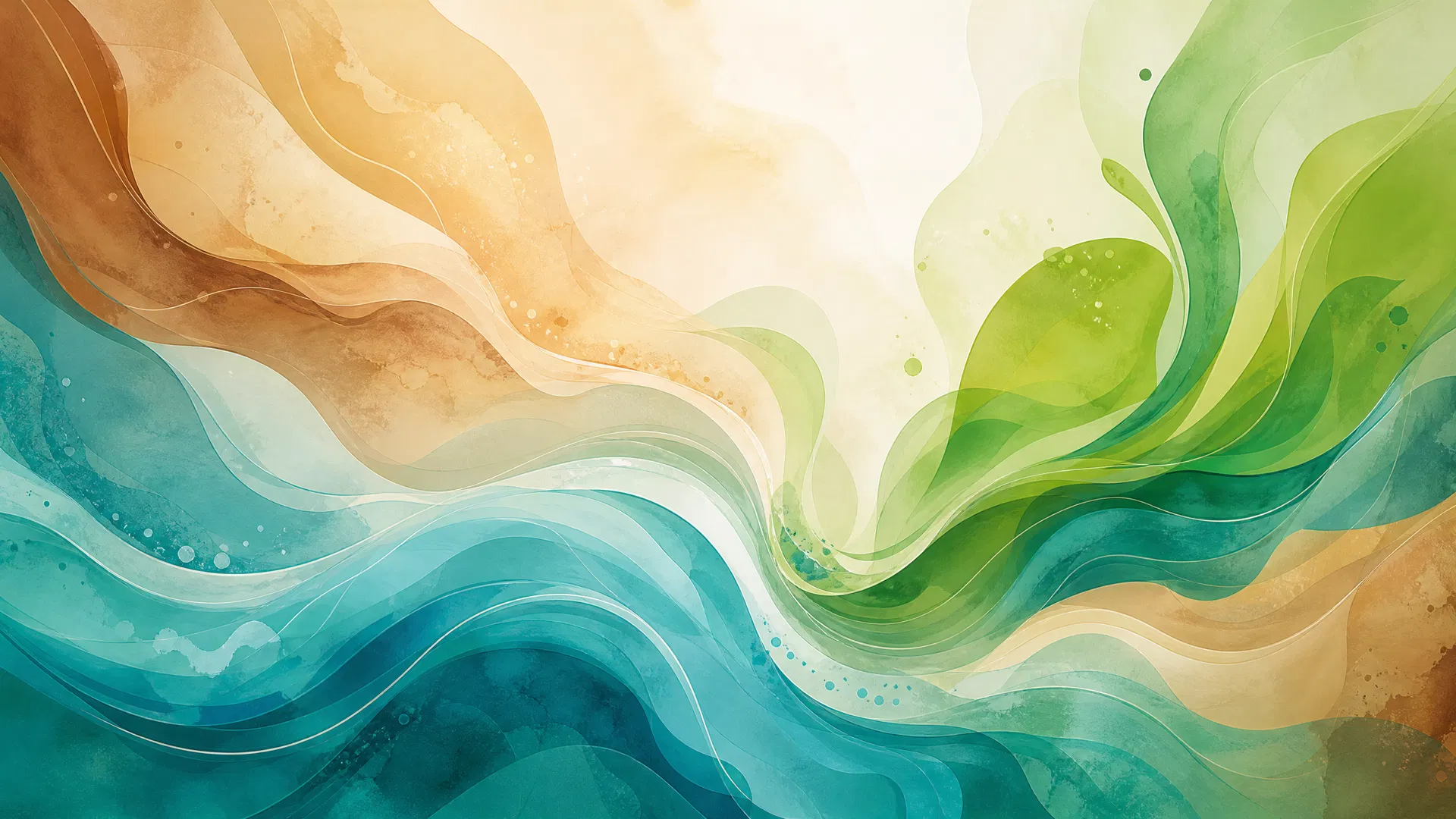 Abstract water and hope inspired design