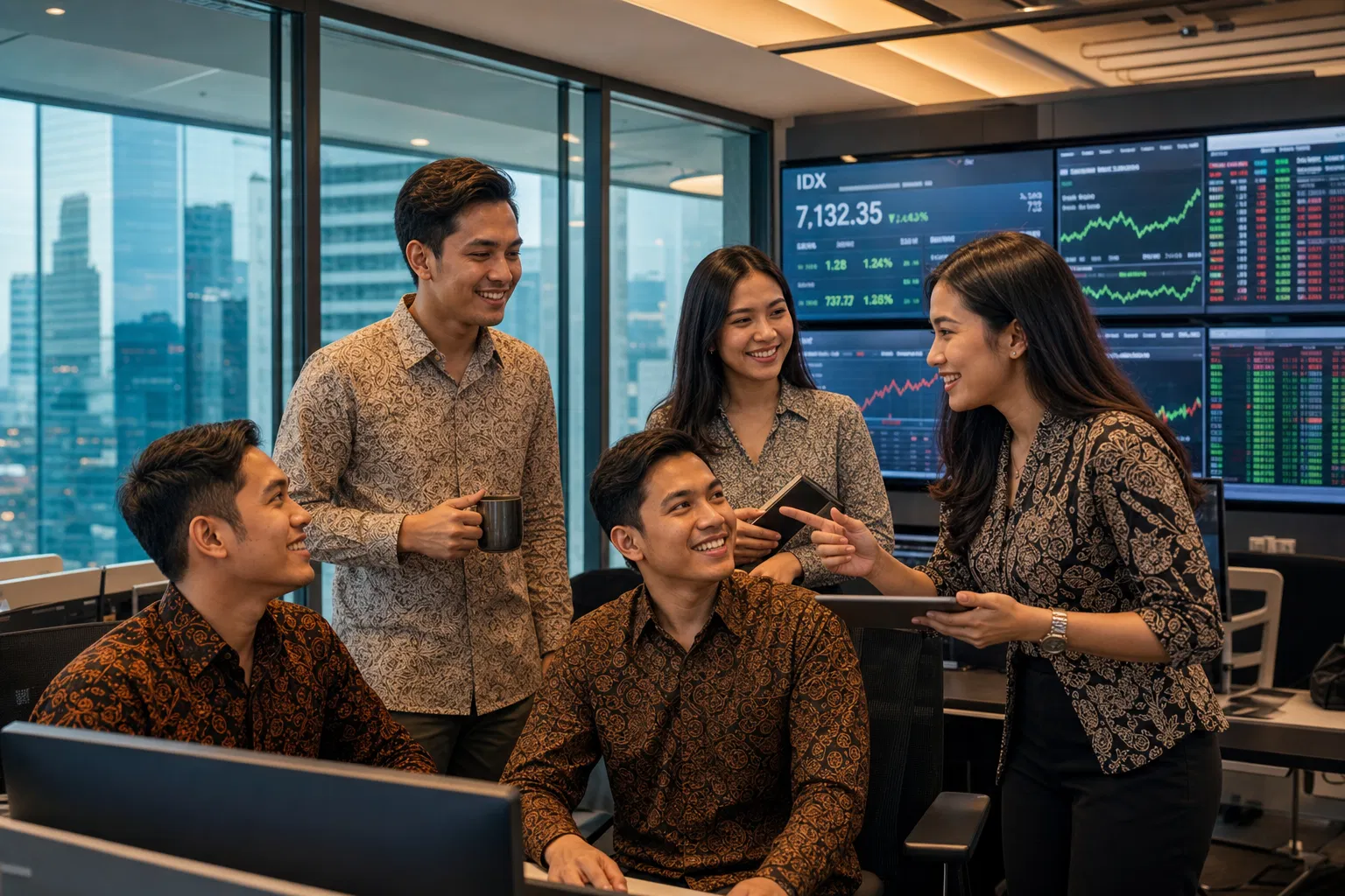Tim profesional Stockoty Indonesia