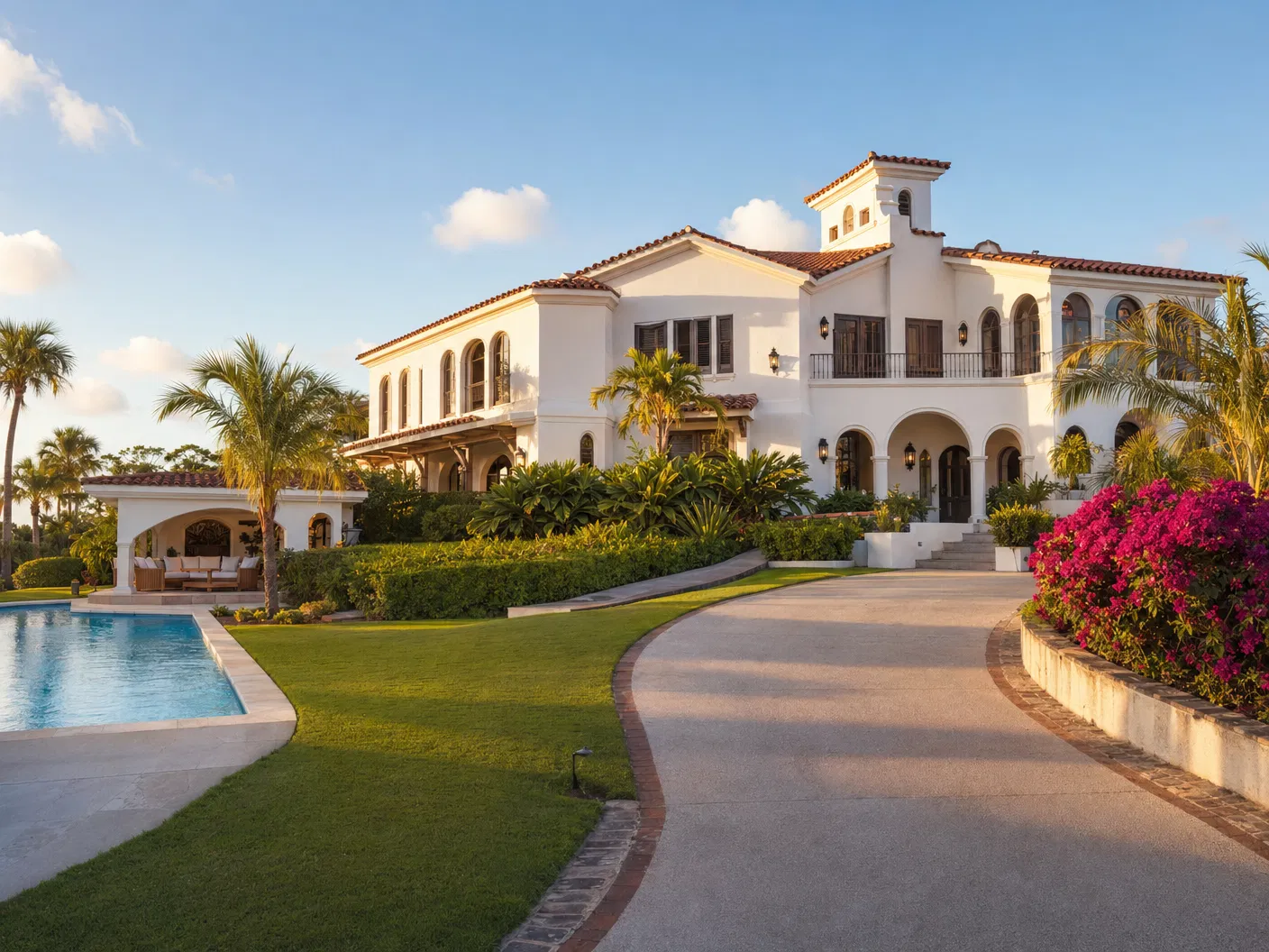 Villa Residencial con Piscina