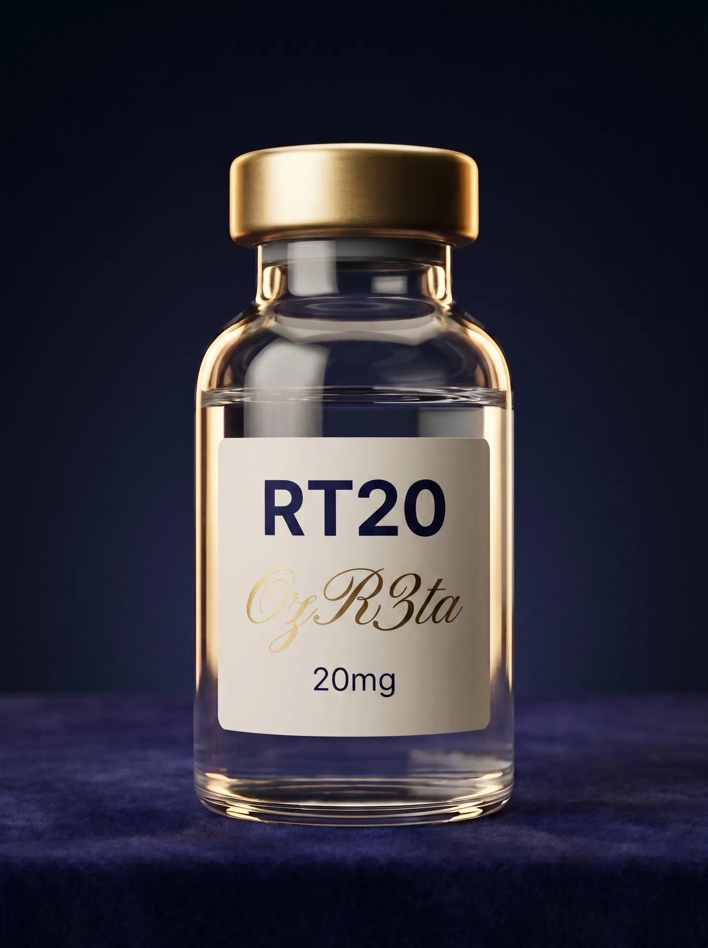Retatrutide 20mg RT20 OzR3ta branded vial