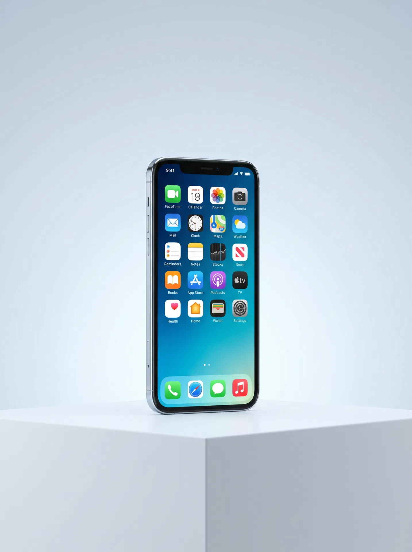 Repaired iPhone with pristine screen