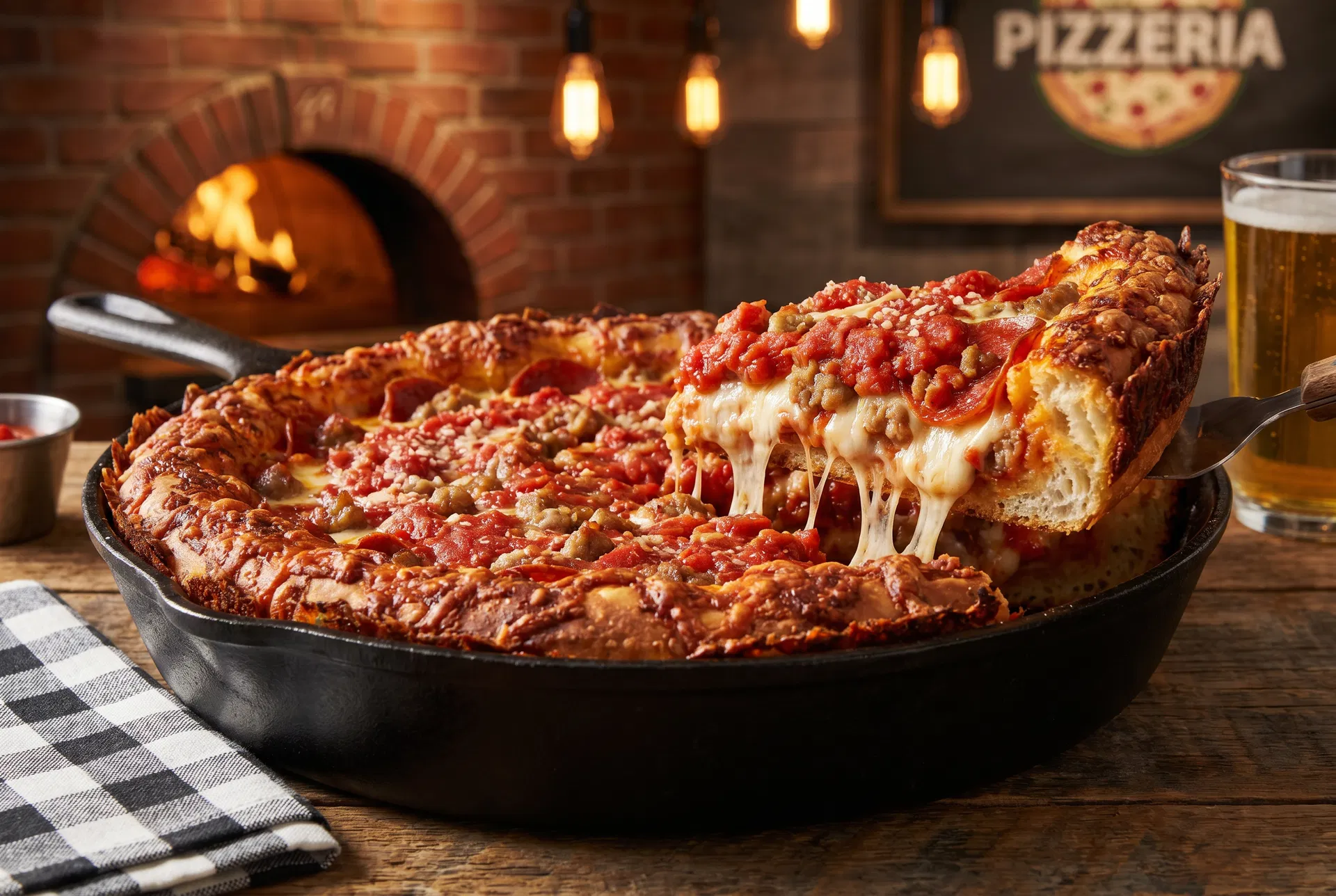 Caramelized Crust Deep Dish