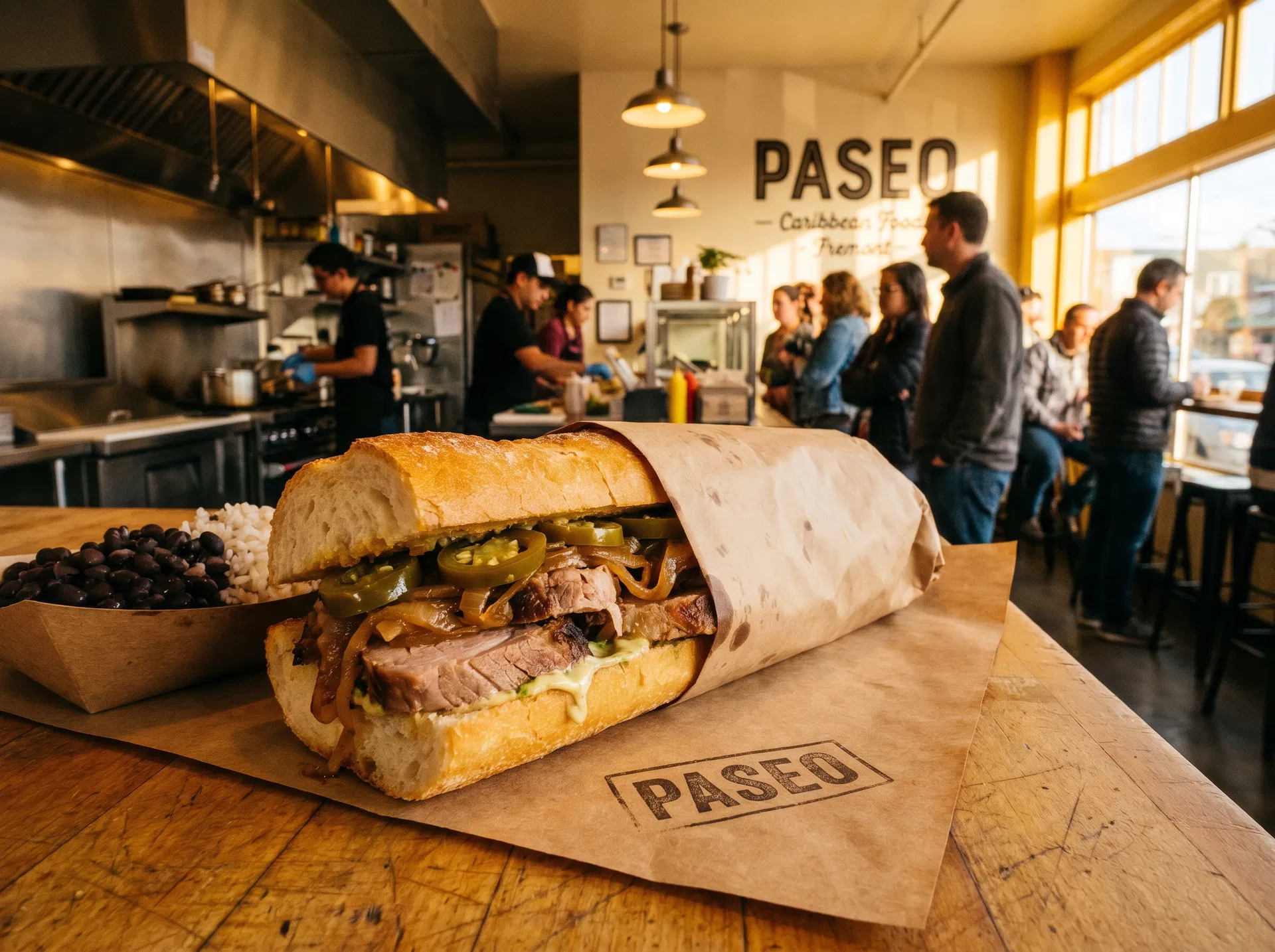 Caribbean Roast Sandwich