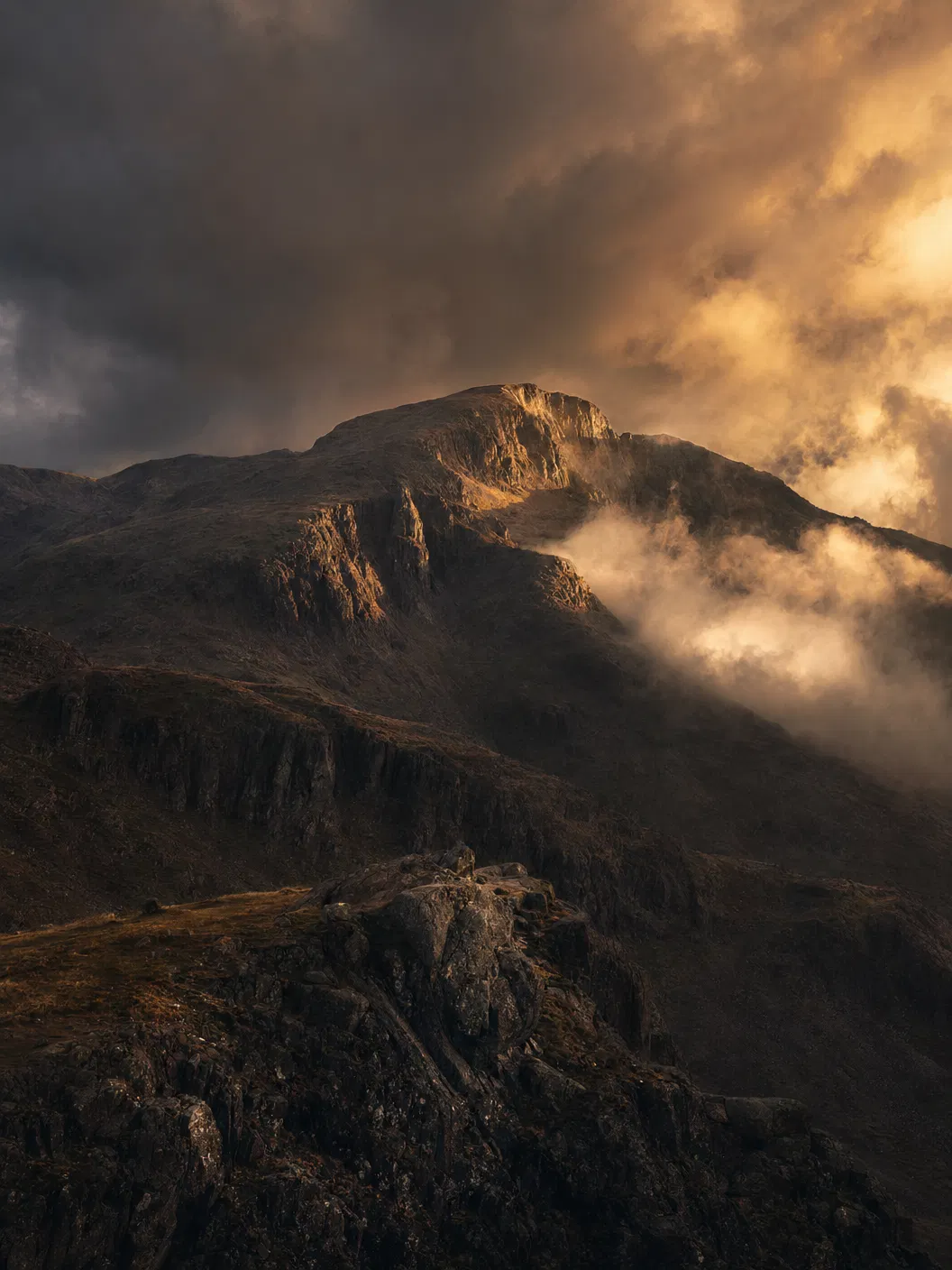 SCAFELL PIKE — Lake District, England