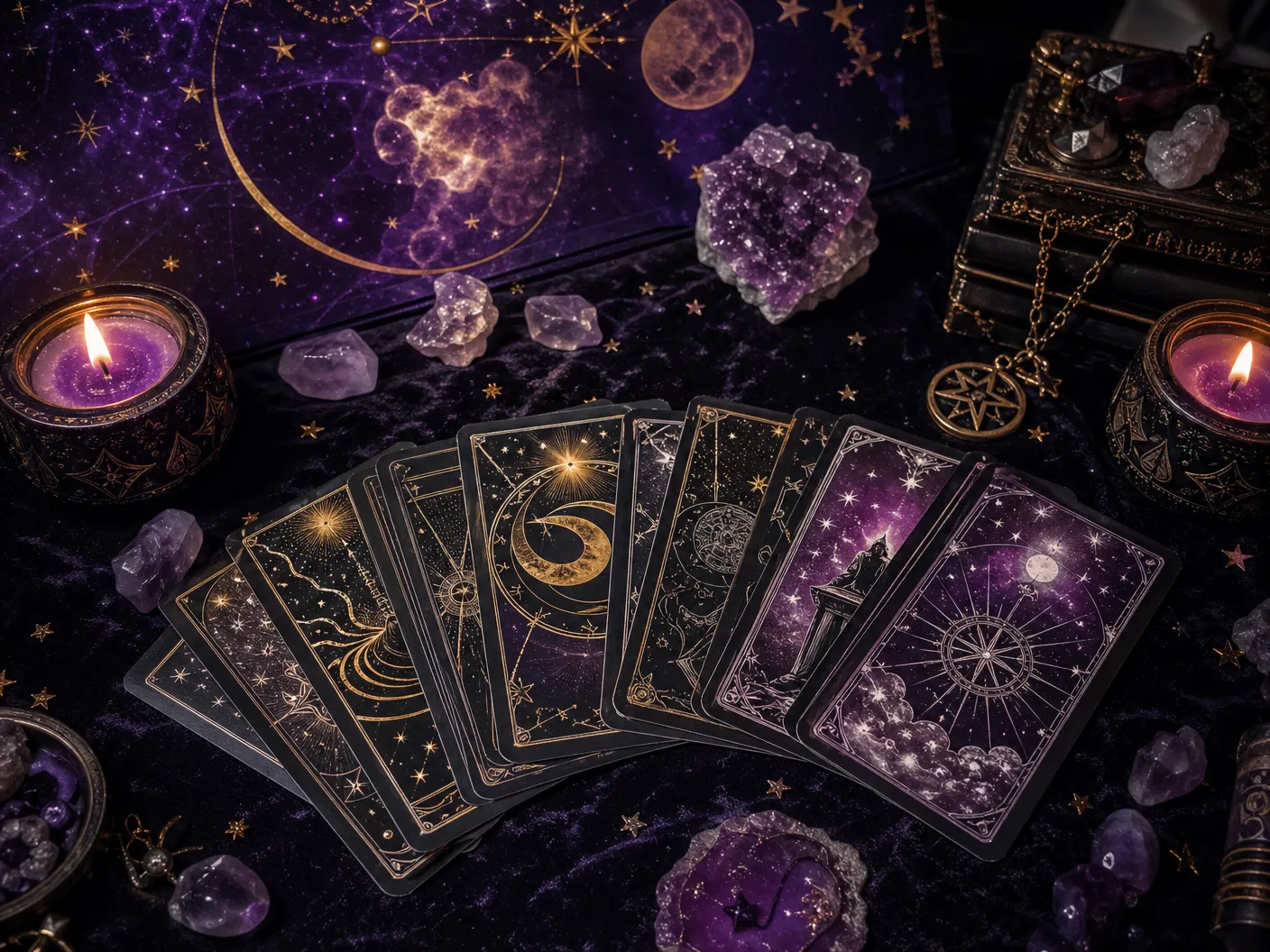 Cartas de tarot místicas