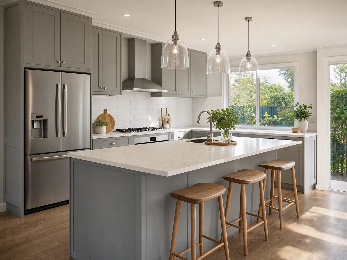 Grey Shaker Kitchen