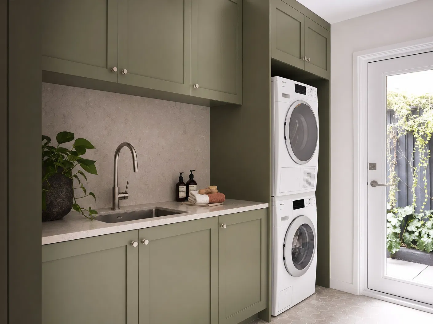 Custom Laundry Cabinetry