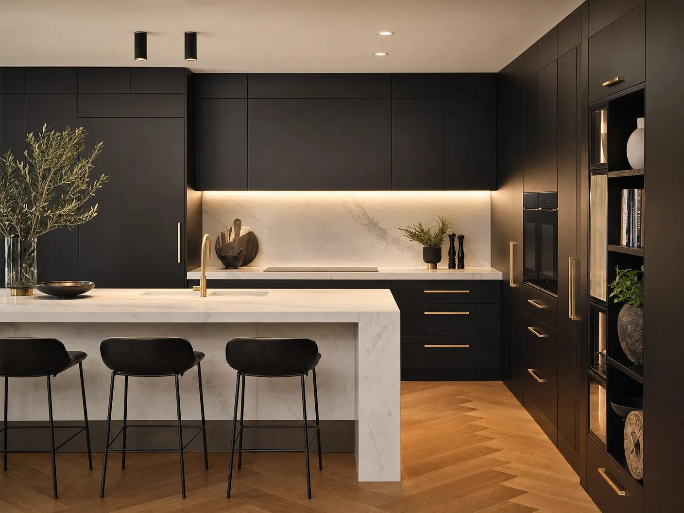 Matte Black 2Pac Kitchen