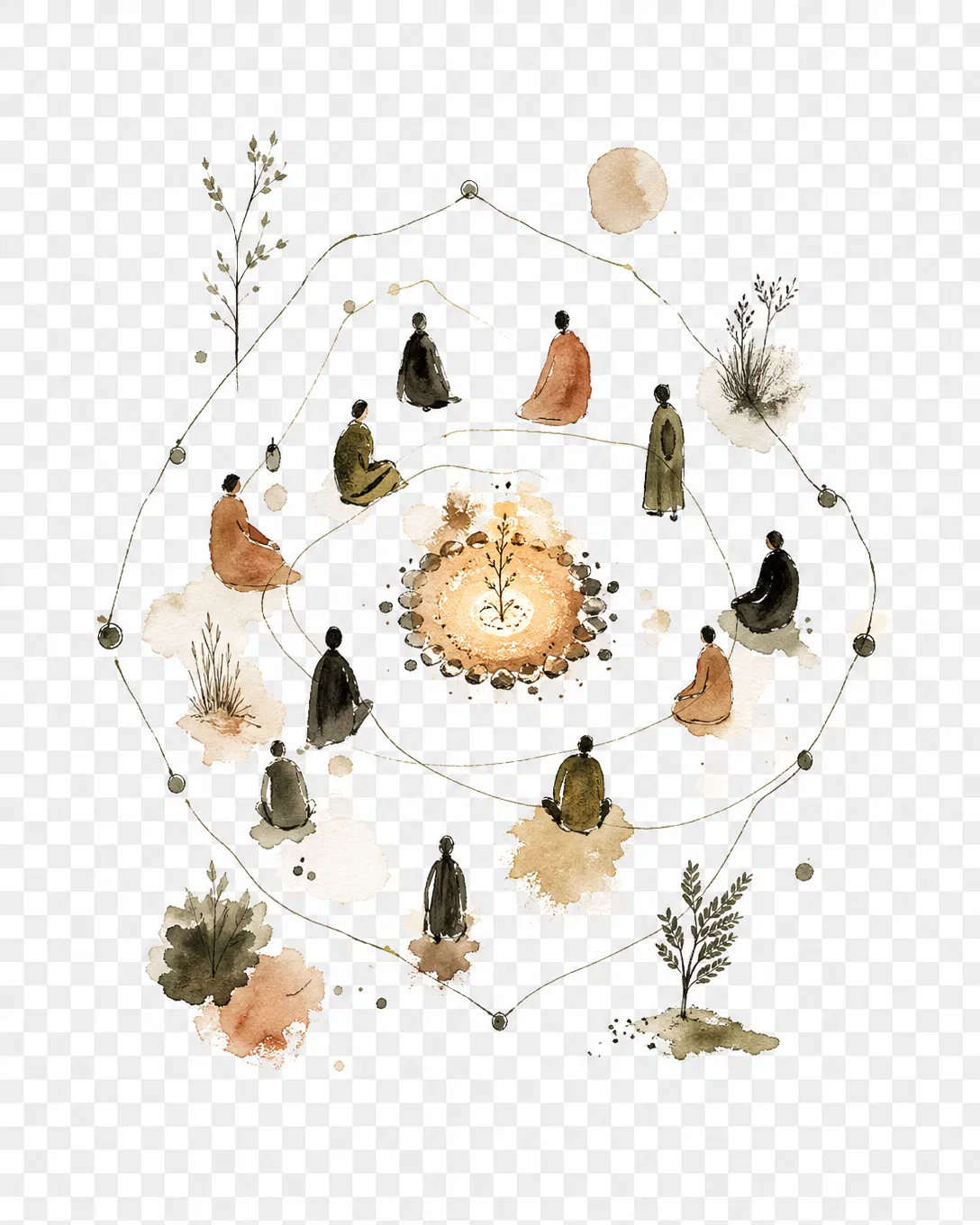 Community gathering symbol