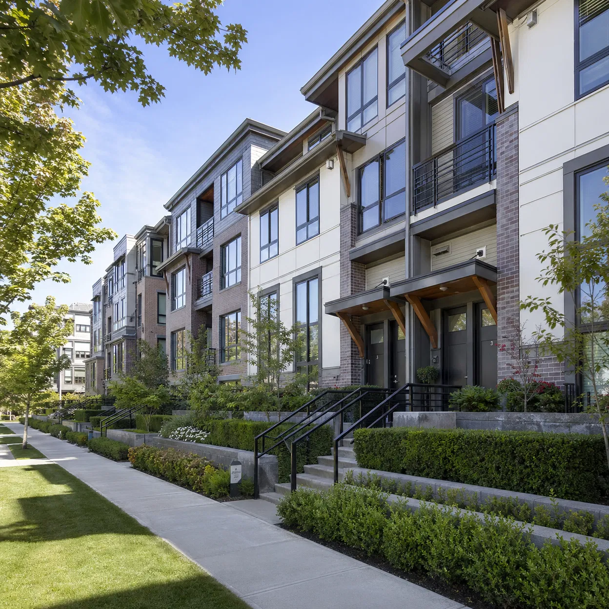 Strata Townhouses Repaint