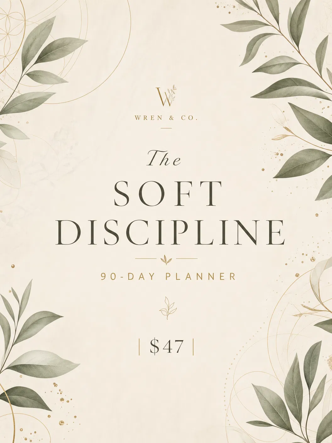 The Soft Discipline 90-Day Planner