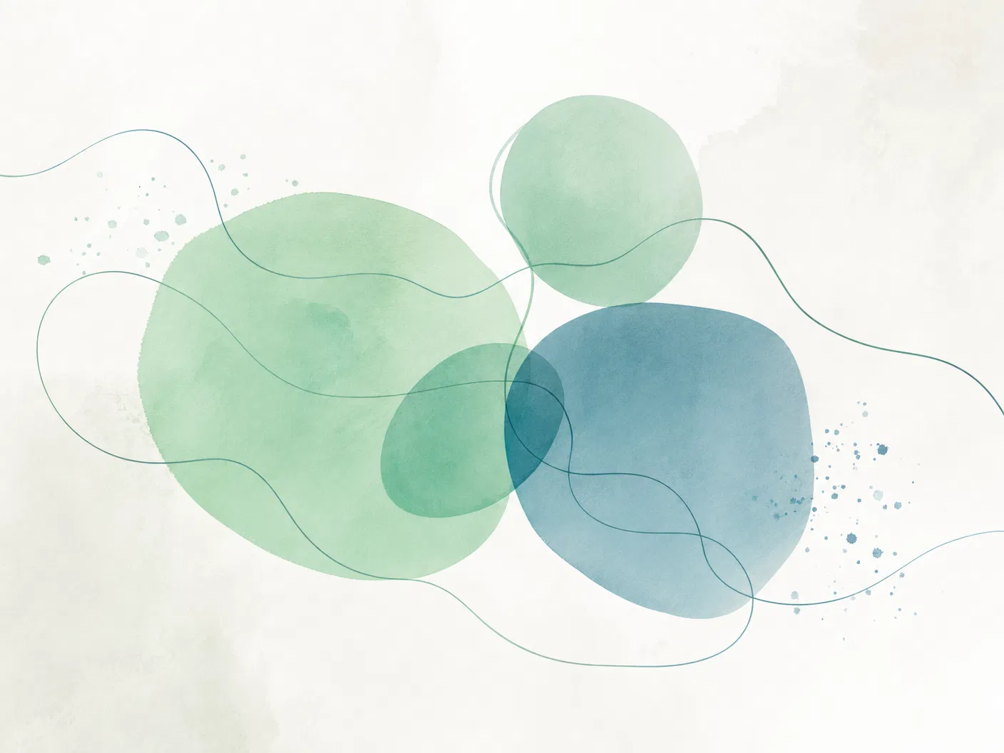 Approccio relazionale - forme organiche che rappresentano le connessioni