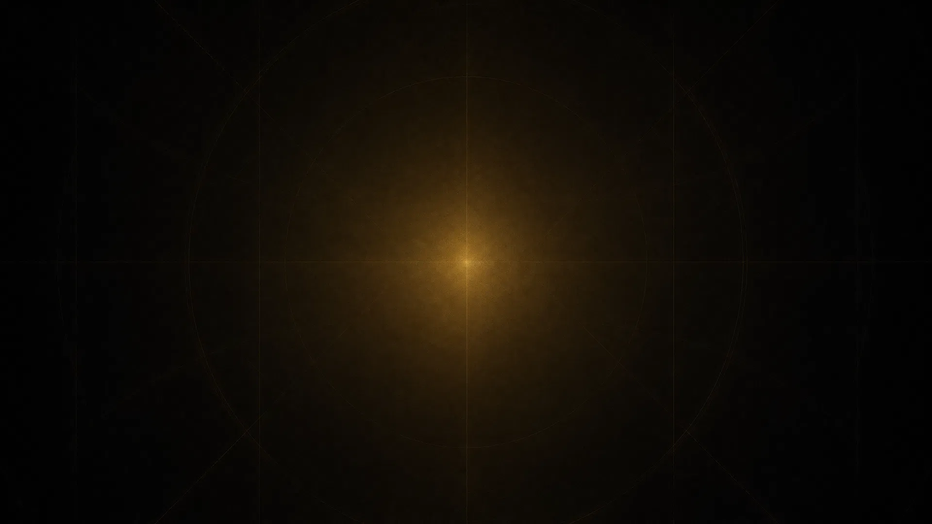 Golden radial glow on dark background for InboxOpus call-to-action section