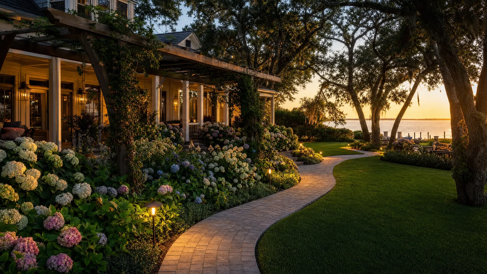 Total Lawn Care — beautiful Gulf Coast landscape