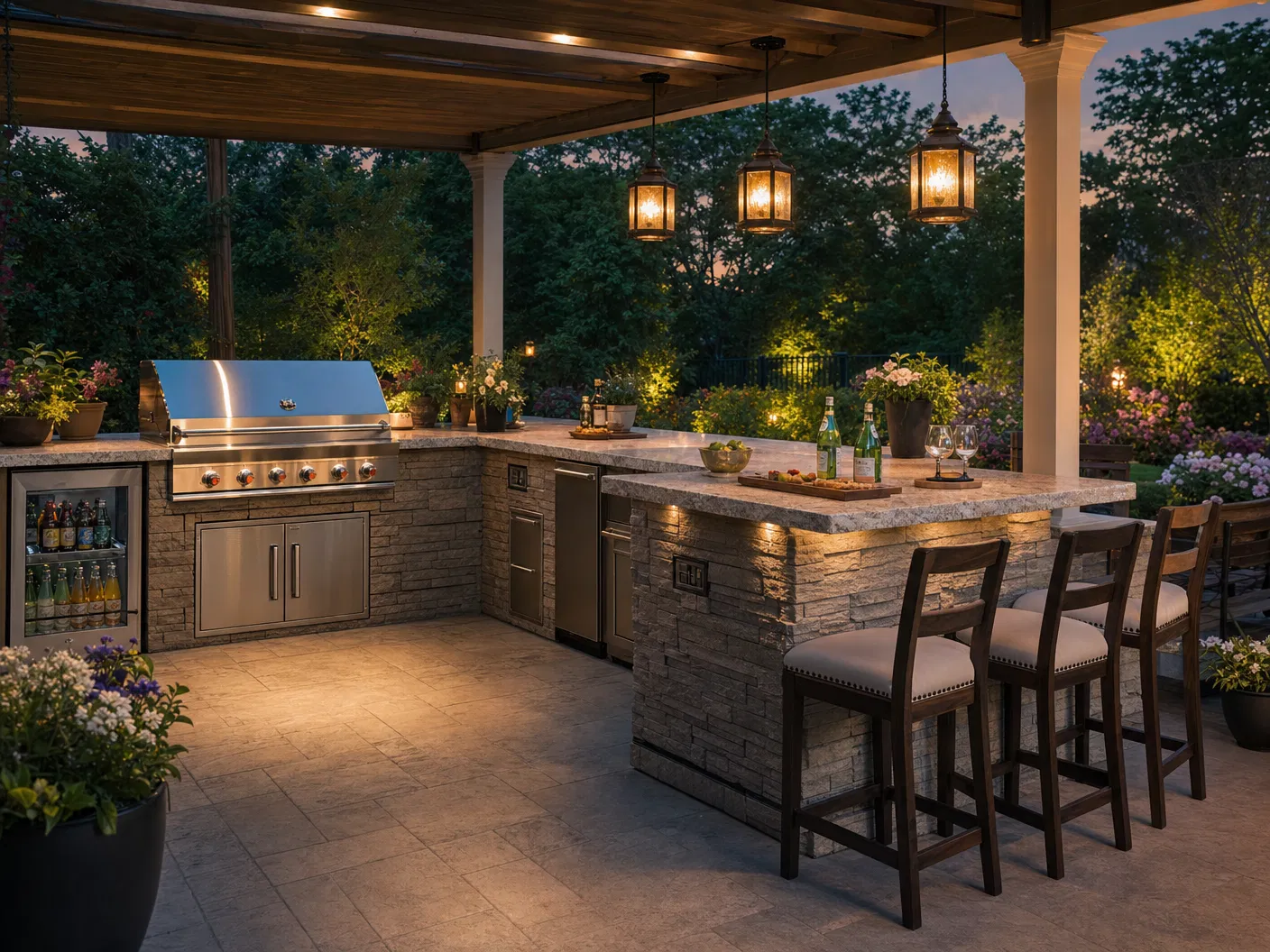 Outdoor Kitchen & Bar
