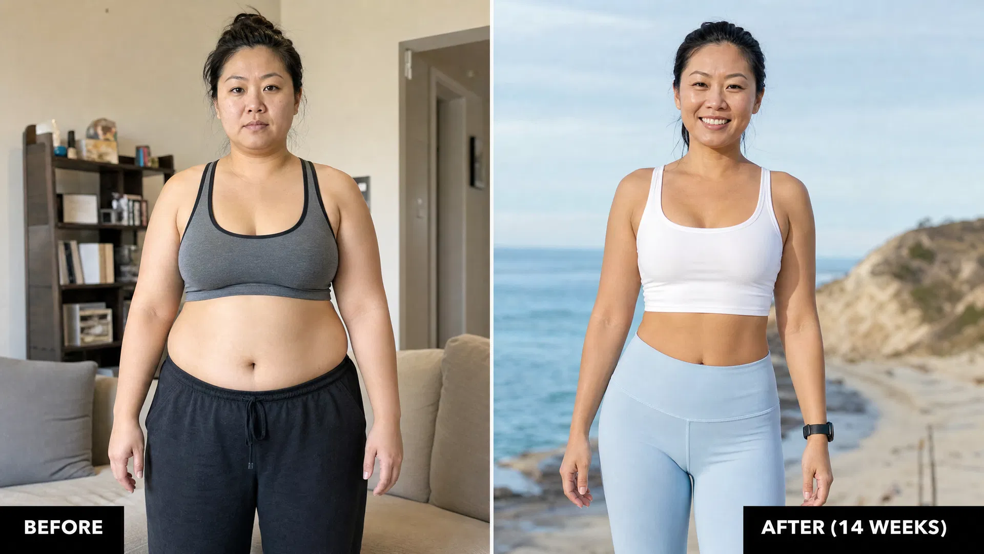14 weeks transformation