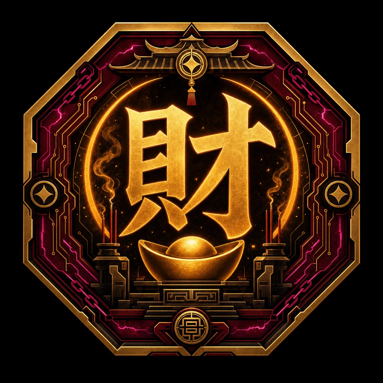 祈福财神 LOGO