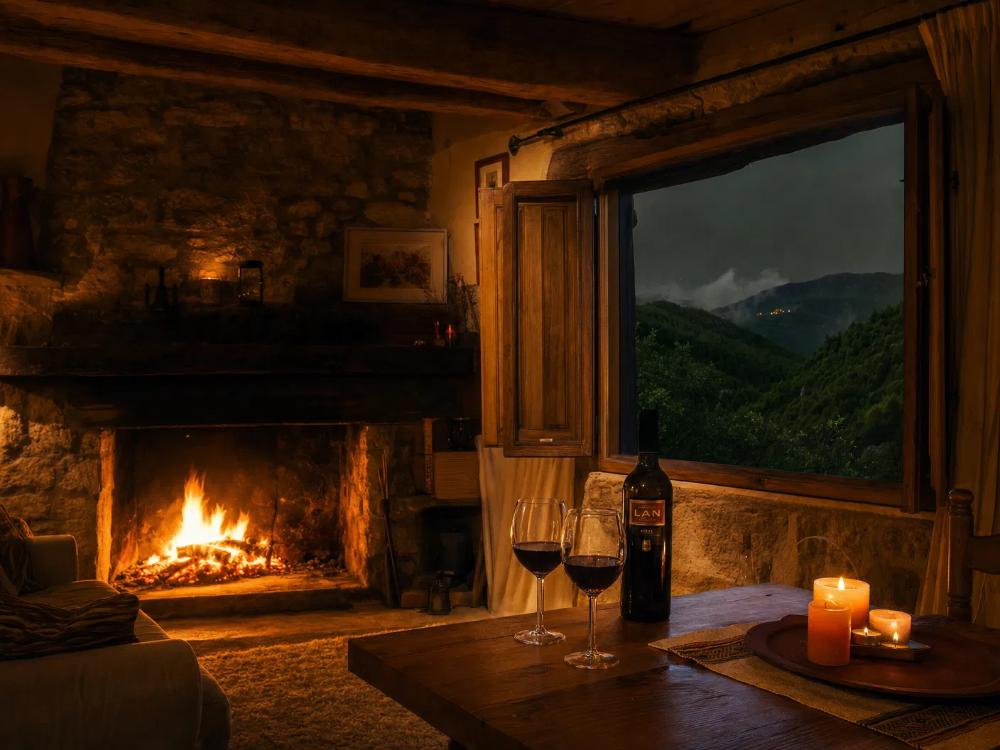 Escapadas románticas con jacuzzi y chimenea: los mejores destinos rurales
