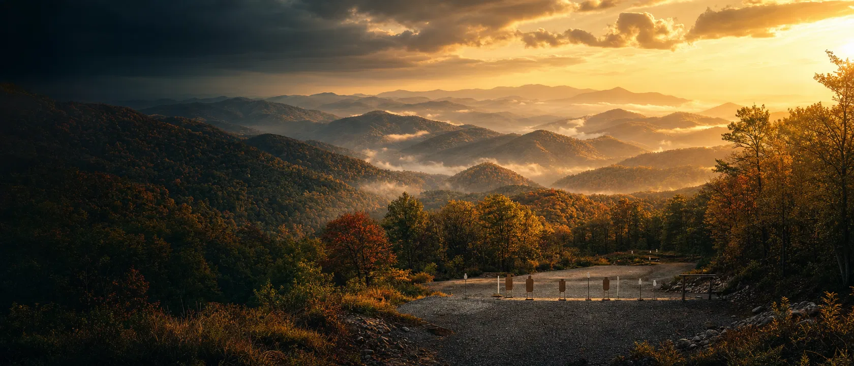 Blue Ridge Mountains shooting range