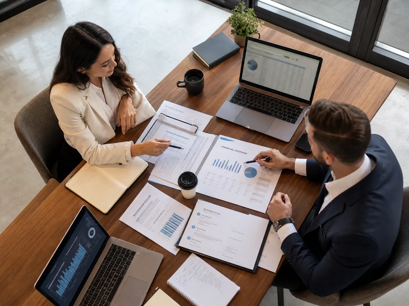Business strategy session