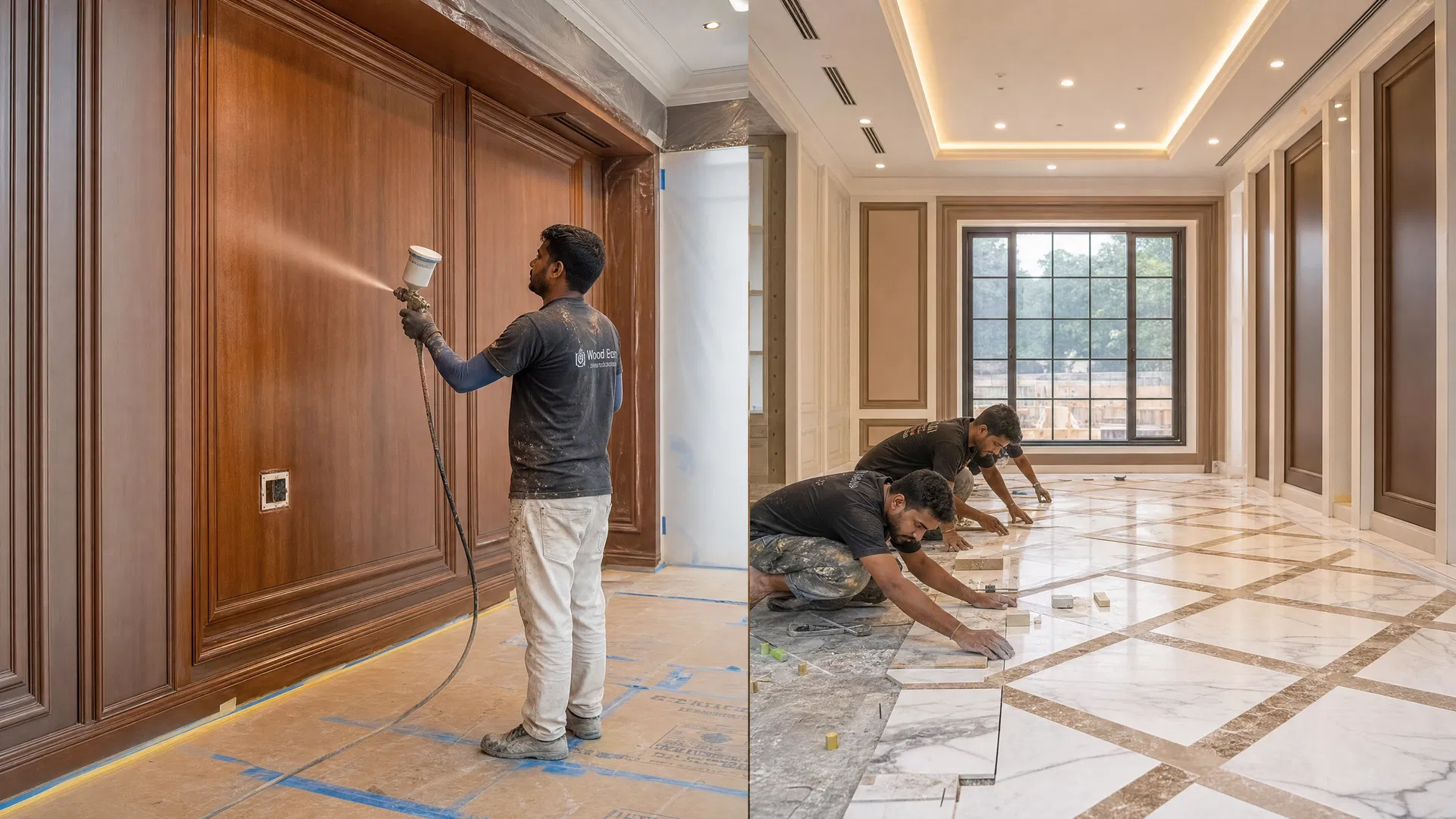 Paint & Flooring Installation